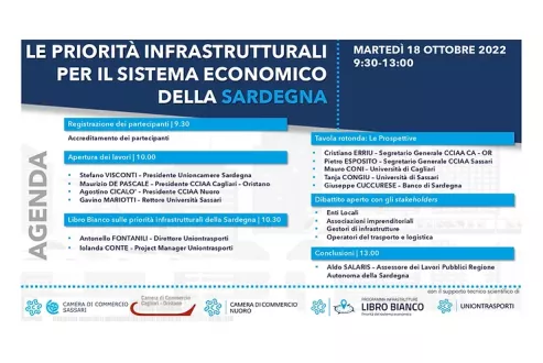 Incontro priorità infrastrutturali dell'isola