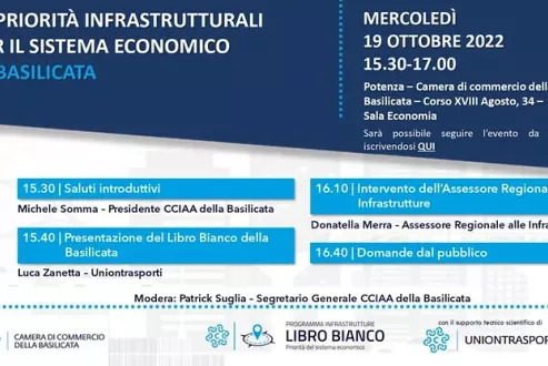 Incontro priorità infrastrutturali per il sistema economico Lucano