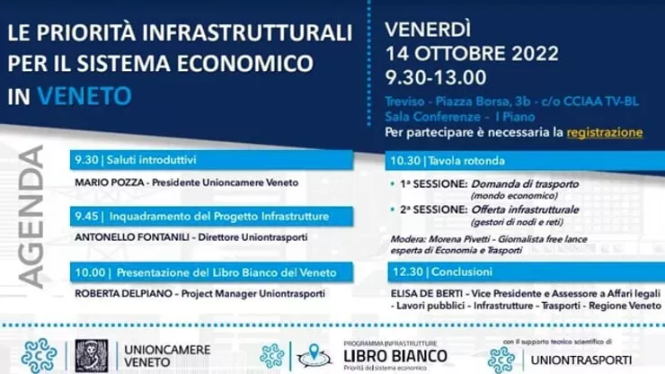 Incontro priorità infrastrutturali per il sistema economico veneto